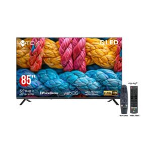 شاشه 85 بوصه إم تي سي سمارت 4K UHD - QLED - WebOS