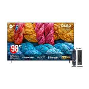 شاشه ام تي سي 98 بوصة سمارت 4K UHD - QLED - WebOS