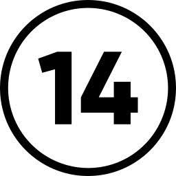 سعة 14 مكان