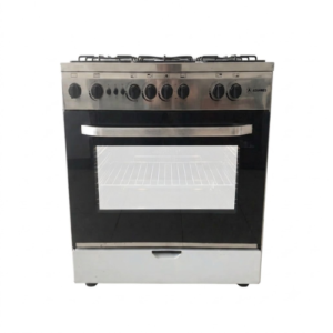 فرن غاز ارنداس 55*80 سم - 5 شعلات - ستيل