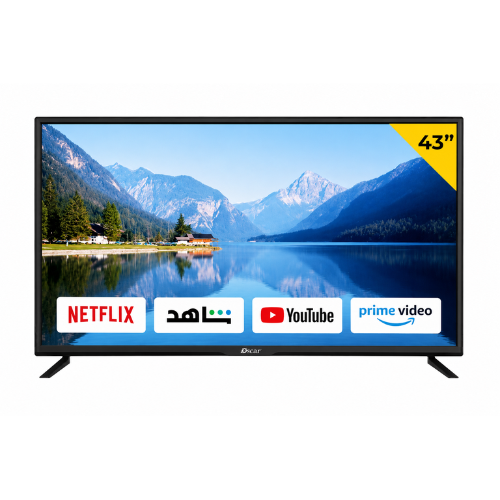 شاشة 43 بوصة اوسكار سمارت 4K FHD - Android