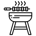 سيخ دوار للشواية 