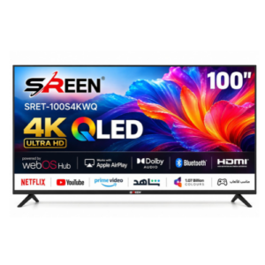 شاشة سمارت سرين 100 بوصة 4K QLED - UHD - Webos